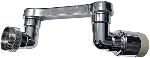 Leventi Swivel Extension Faucet Silver - Faucet Spout - Main image