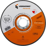 Vergionic 0192 Metal Cutting Wheel 125 mm, 5 pcs - Cutting Disc