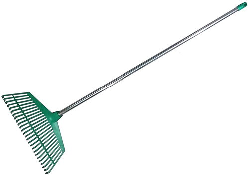 Verk 11411 Garden Rake 132 × 44 cm, green - Rake - Main image