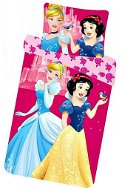 Disney Oboustranné povlečení 140 × 90 cm Princezny - Popelka a Sněhurka - Crib Bedding