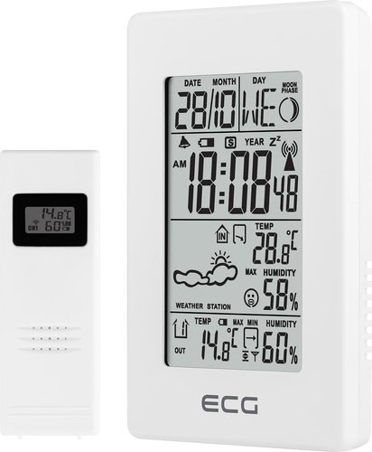 ECG MS 100 White - Weather Station - Main image
