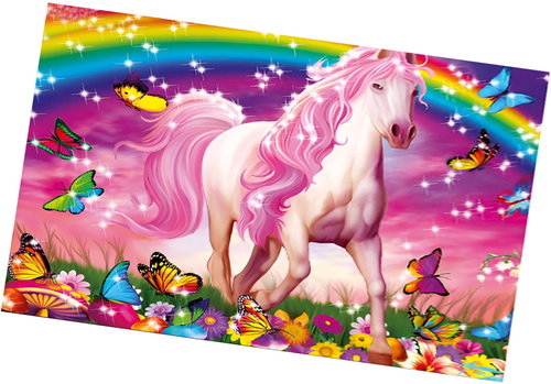 Excellent Original piece carpet pink 120 × 160 cm - Unicorn - Carpet - Main image