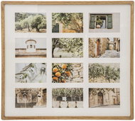 Atmosphera Photo frame Milea 12 photos, wooden - Photo Frame