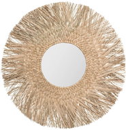 ATMOSPHERA Decorative round mirror 80 cm seagrass - Mirror