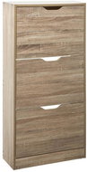 5five Simply Smart Dřevěná truhla na boty, 60 × 24 × 118 cm, přírodní barva - Shoe Rack