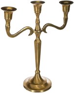 ATMOSPHERA Zlatý svietnik na 3 úzke sviečky - Svietnik