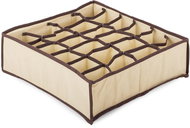 Pronett XJ5108 24 compartment drawer organiser beige - Drawer Organiser