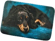 Excellent Protiskluzová podložka Dog - Jezevčík 40 × 60 cm - Koupelnová předložka
