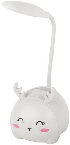 Alum Children's LED night light with organiser and phone stand - white - Night Light - Main image