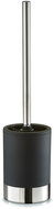 ZELLER Toilet brush black, silver, plastic matt 10 × 41cm - Toilet Brush