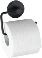 WENKO Toilet paper holder Milazzo Vacuum-Loc, black - Toilet Paper Holder