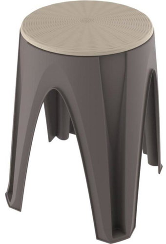 BAMA Plastic stool with swivel seat - Stool - Main image