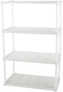 Verk 27047 Víceúčelový regál 4 police bílý - Shelving Unit