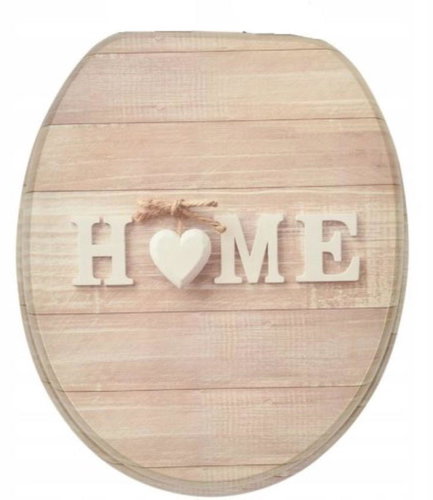 DuraHome HOME soft close toilet seat, MDF - Toilet Seat - Main image