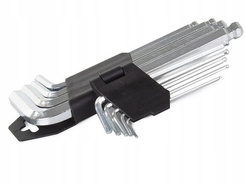 Verk Sada imbusových klíčů 9 ks - 1,5 -10 mm střední - Hex Key Set - Main image