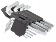 Verk Sada imbusových klíčů 9 ks - 1,5 -10 mm střední hranaté - Hex Key Set