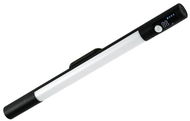 Xtech Chytré LED svítidlo L-2901, nabíjecí, pohybový senzor, displej, 44 LED, délka 38 cm, černé - LED světlo