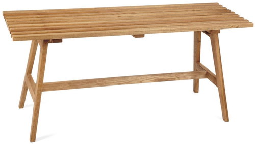 Andrea House Dřevěná lavice Oak Bench, 100 cm | přírodní - Lavice - Main image