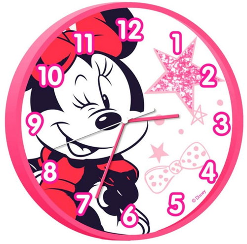 Disney Wall Clock - Pink Minnie - Wall Clock - Main image