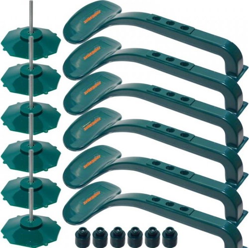 Jonnesway Mounting Suction Cups 6 pcs AB020019 - Glass Suction Cups - Main image