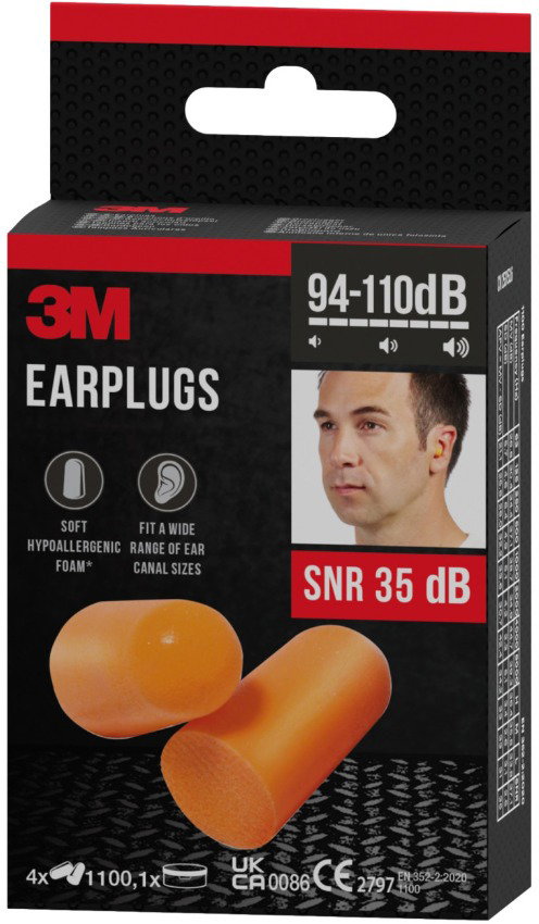 3M Füldugó, 4 pár, tárolódobozzal