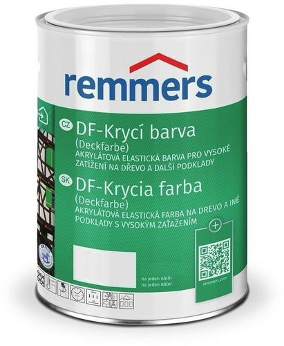 Remmers DF Cover Paint 0,75 l Skandinavischrot / Scandinavian Red - Solid Wood Paint - Main image