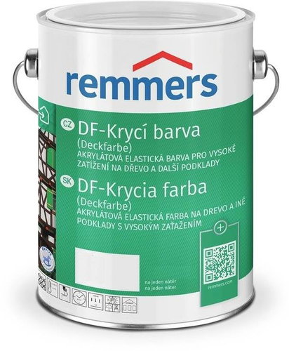 Remmers DF Cover paint 2,5 l Skandinavischrot / Scandinavian Red - Solid Wood Paint - Main image