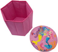 Disney Toy Storage Box with Lid - Mermaids - Storage Box