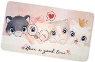 Excellent Anti-slip mat Cartoon Cat 60 × 90 cm - Kittens - Bath Mat