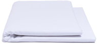 4sleep Cotton white sheet without elastic 100% BA 140 × 240 cm - Bedsheet