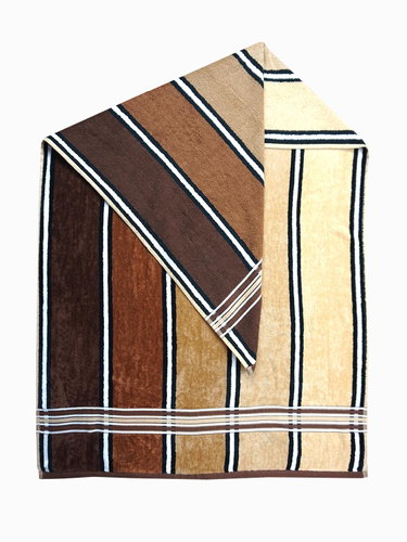 Jahu Towel Rainbow 50 × 100 cm brown - Towel - Main image