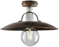 Light for home Cantina 1 × 60 W, brown/gold - Ceiling Light