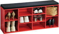 Kesper Shoe rack with bench red 103,5 × 48 × 29,5 cm - Shoe Rack