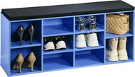 Kesper Shoe rack with bench blue 103,5 × 48 × 29,5 cm - Shoe Rack