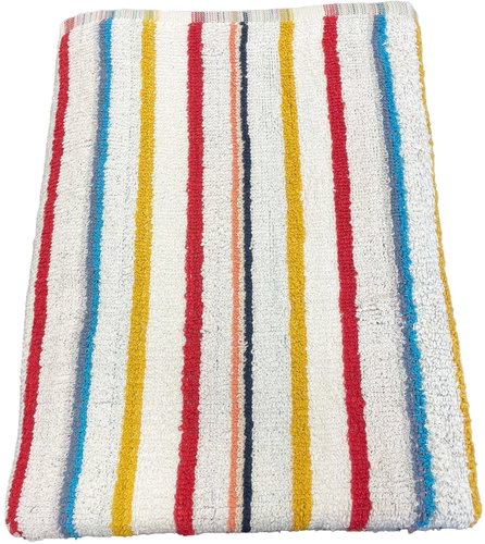Kaptan Beach towel 100 × 150 cm, coloured stripes - Bath Towel - Main image