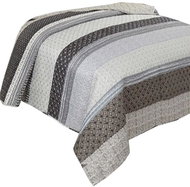 Euromat Bedspread 220 × 240 cm Tavira J002 brown - Bed Cover