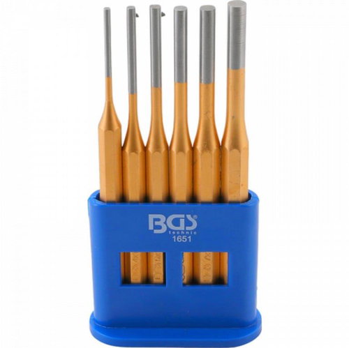 BGS B.1651 Set of punches 150 mm 3 - 8 mm - Pin Punch - Main image