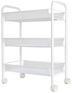 Verk 27239 Shelf on wheels, 3 shelves, white - Cart