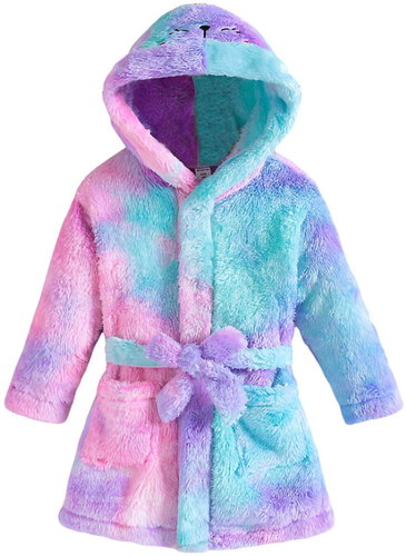 Excellent Warm plush robe ombré size 110 teddy bear - Bathrobe - Main image