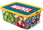 MARVEL Plastový úložný box na hračky s víkem Avengers - Úložný box
