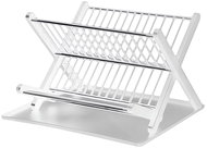 Verk 27177 Folding dish drainer white - Draining Board