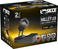 SICCE HALLEY LED 3.7 W 12 V - c jezírkové osvětlení včetně barevných čoček - Dekorativní osvětlení