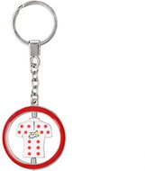 Tour De France: Dotted T-shirt With Logo In Circle - Keychain