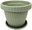 Green, 25 and 20 cm, set