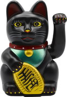 Empt Maneki Neko Lucky Cat black - Decoration