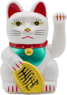Empt Maneki Neko Lucky Cat white - Decoration