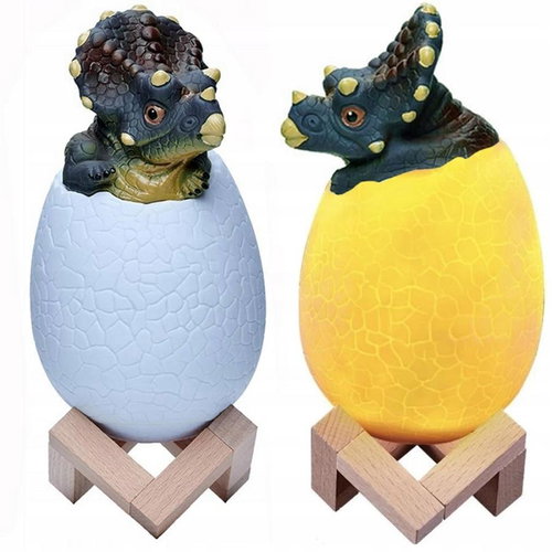 Verk LED lamp dinosaur egg triceratops - Night Light - Main image
