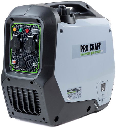 Procraft IGP25 invertorová elektrocentrála, 2 kW, 15 l - Elektrocentrála - Hlavný obrázok