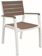KETER Garden armchair Harmony white/cappuccino - Garden Armchair