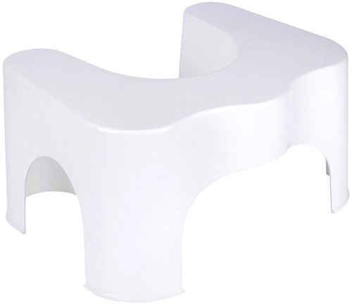 Foxter 2745 Plastová stolička k toaletě bílá - Stool - Main image